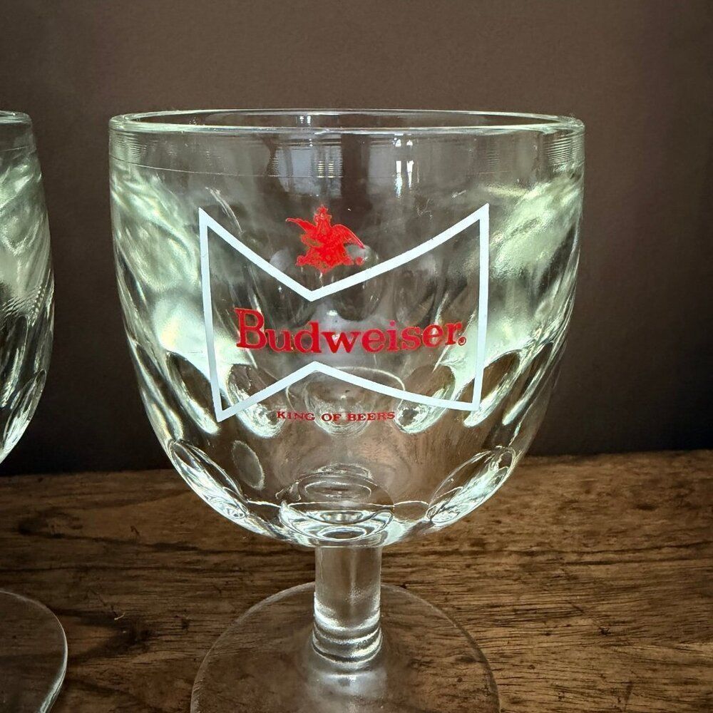 Budweiser Vintage Beer Goblet